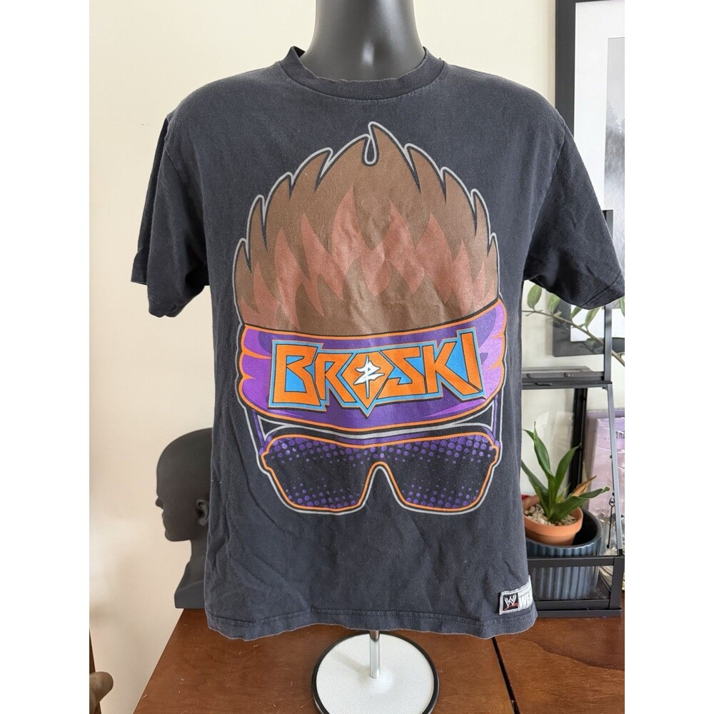 WWE ZACK RYDER MATT CARDONA BROSKI ARE YOU SERIOUS, BRO? MEN'S T-SHIRT SIZE M